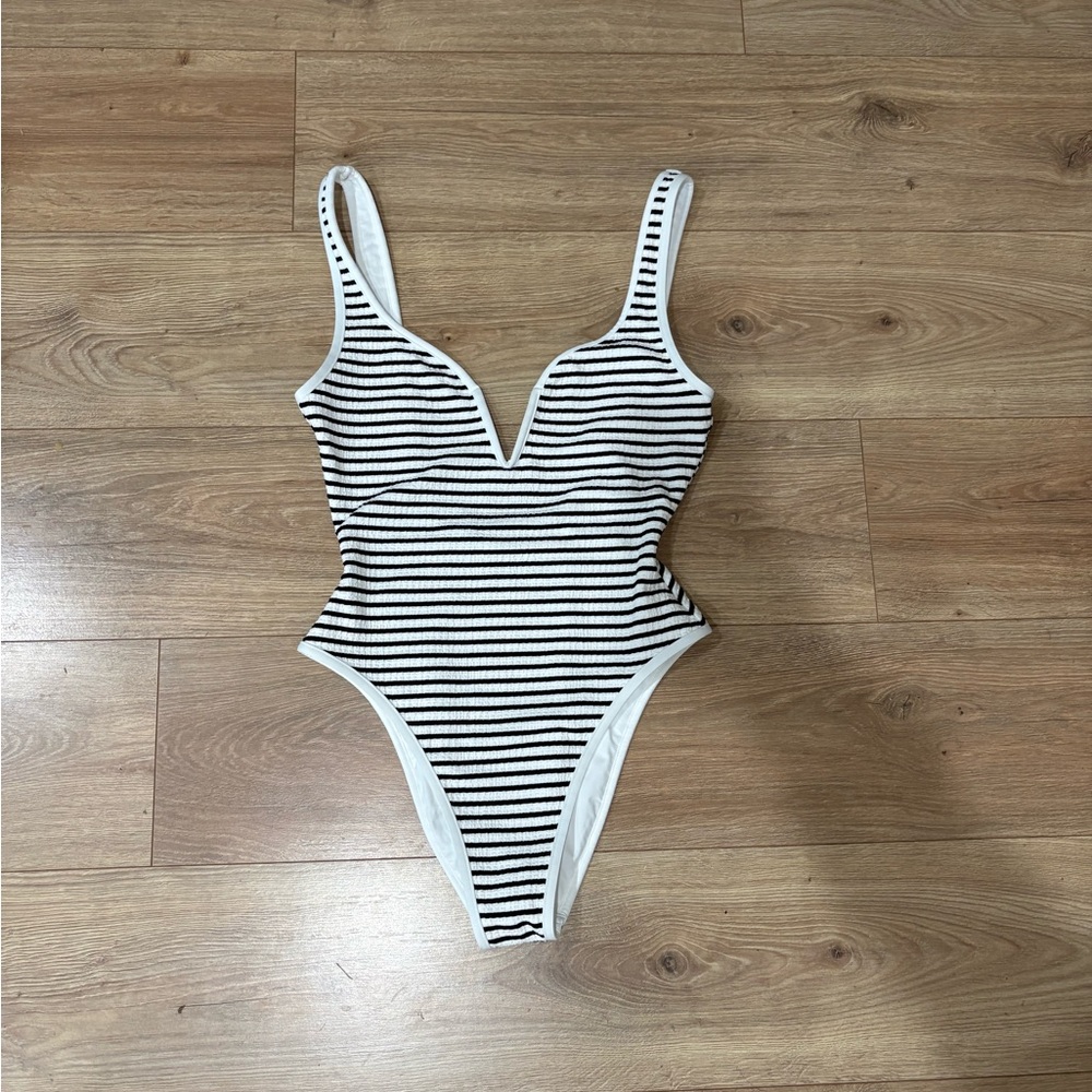 L*Space Striped Swimsuit